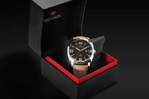 Relógio Technos Masculino Golf Prata - 2115TXP/0P - R$ 539,00
